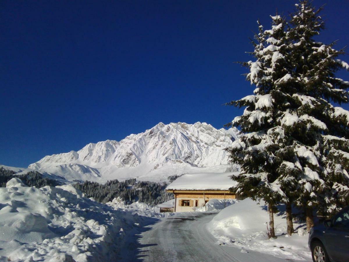 Les Fenetres Du Mont Blanc Lejlighed La Giettaz Eksteriør billede